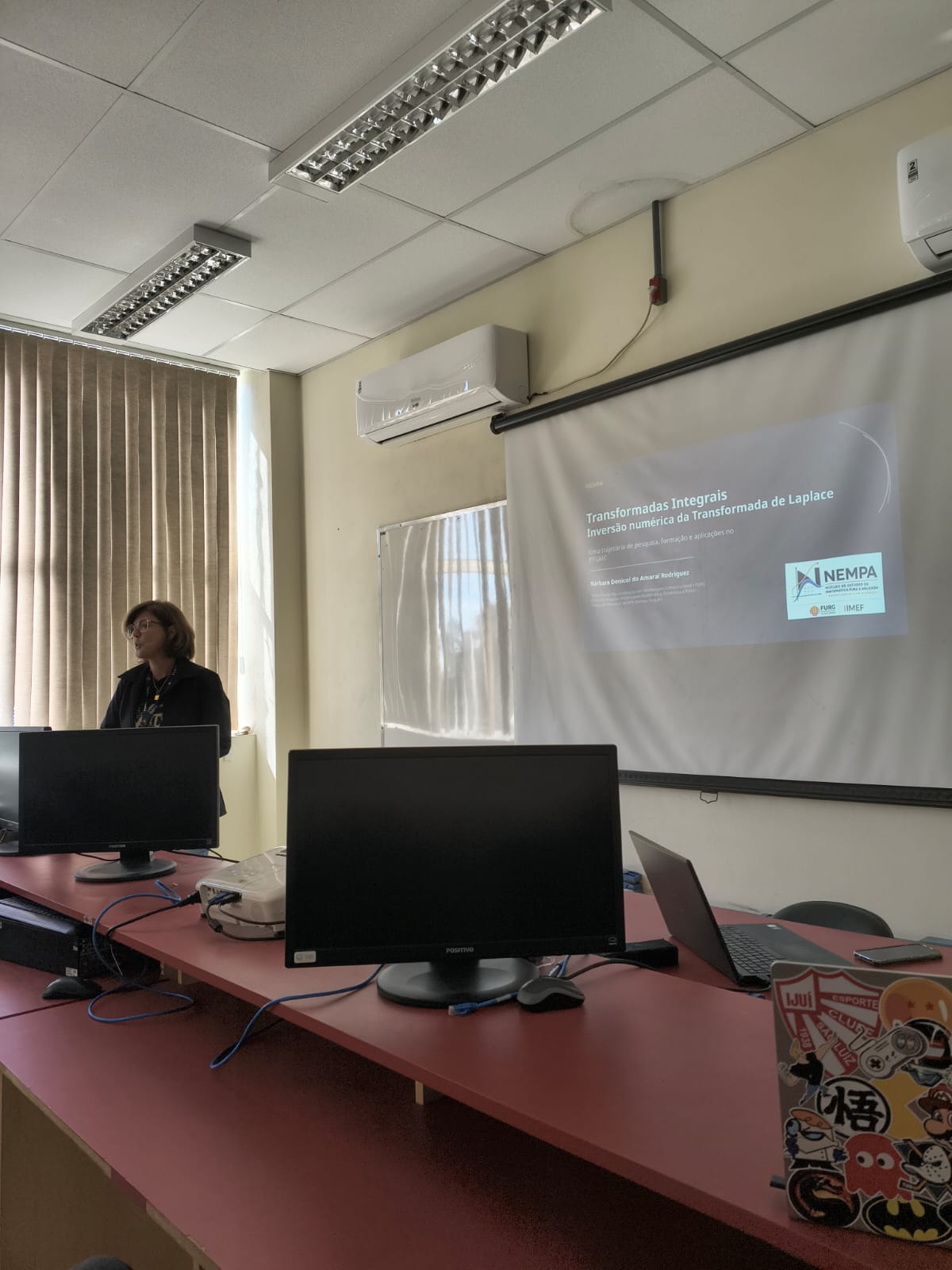 Apresentação de linhas de pesquisa do PPGMC