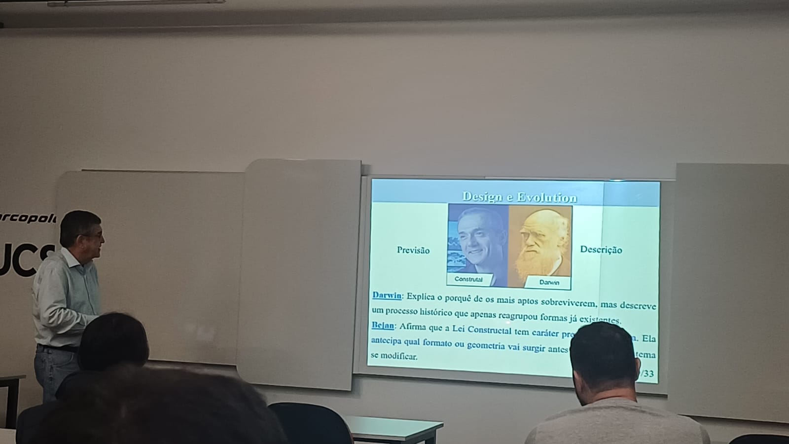 Prof. Luiz Alberto Oliveira Rocha no Workshop Construtal