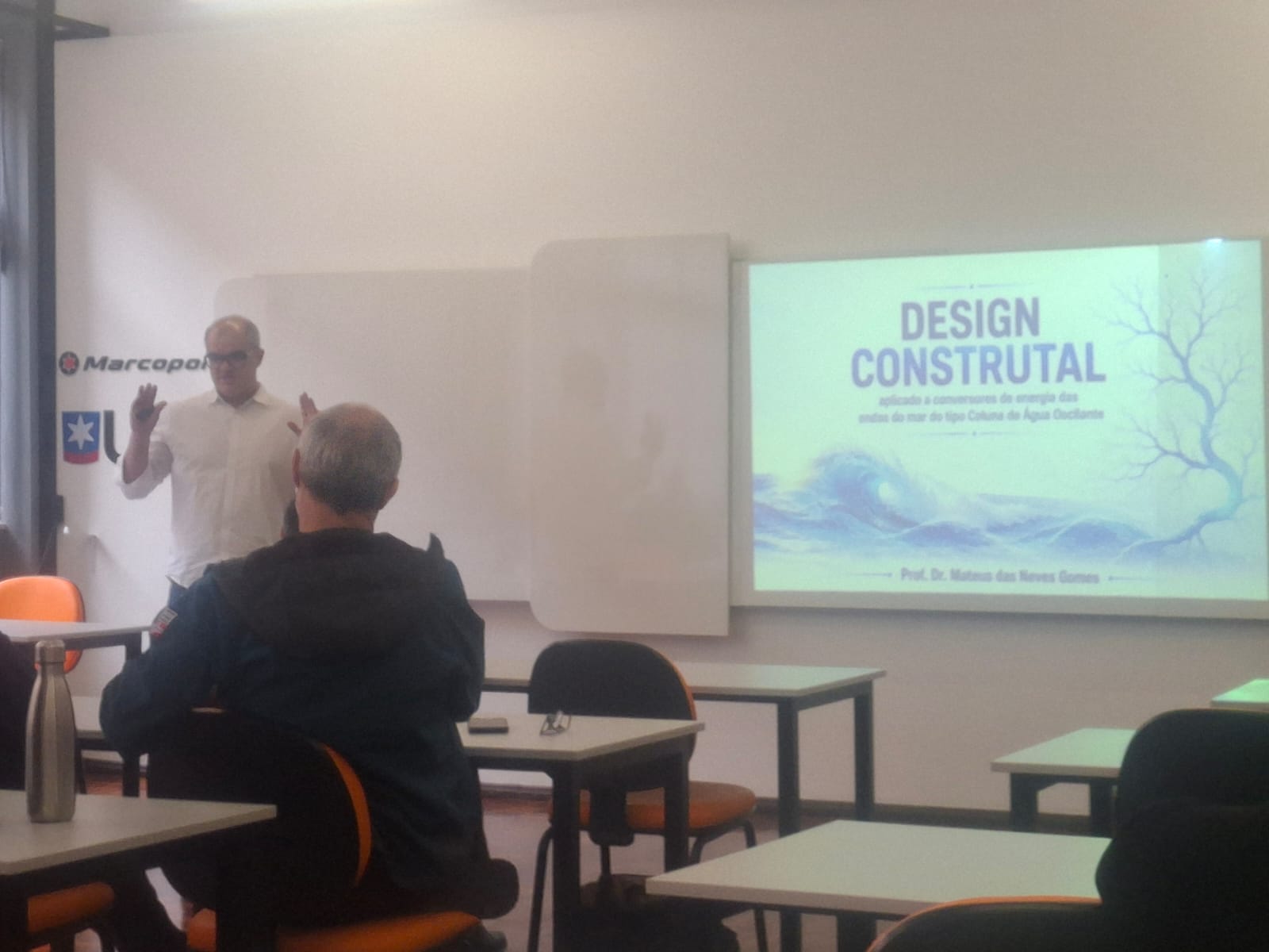 Prof. Mateus das Neves Gomes no Workshop Construtal