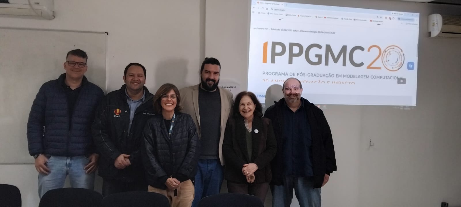 Docentes do PPGMC