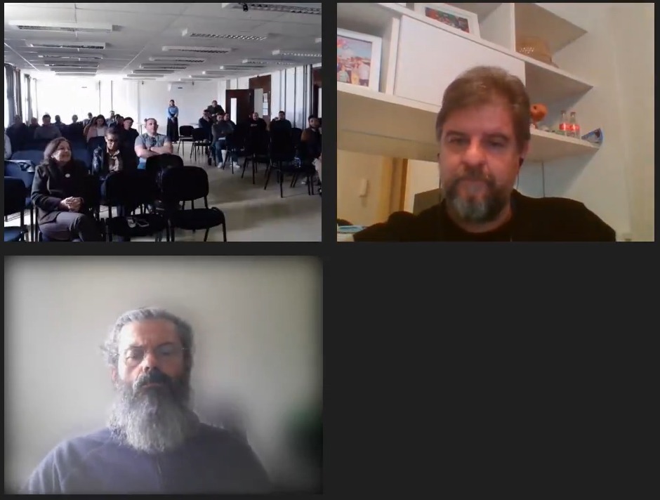 Palestra por videoconferência