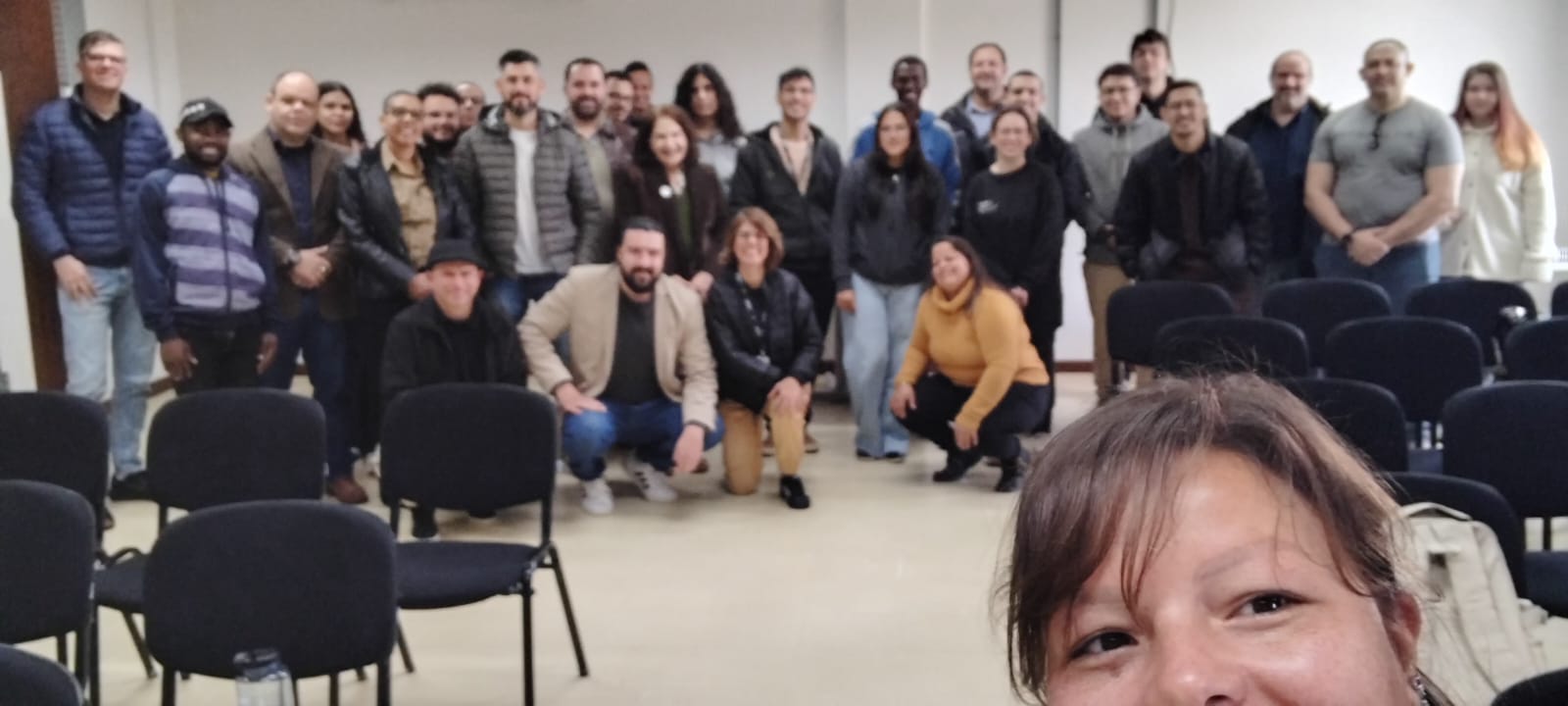 Participantes da aula inaugural