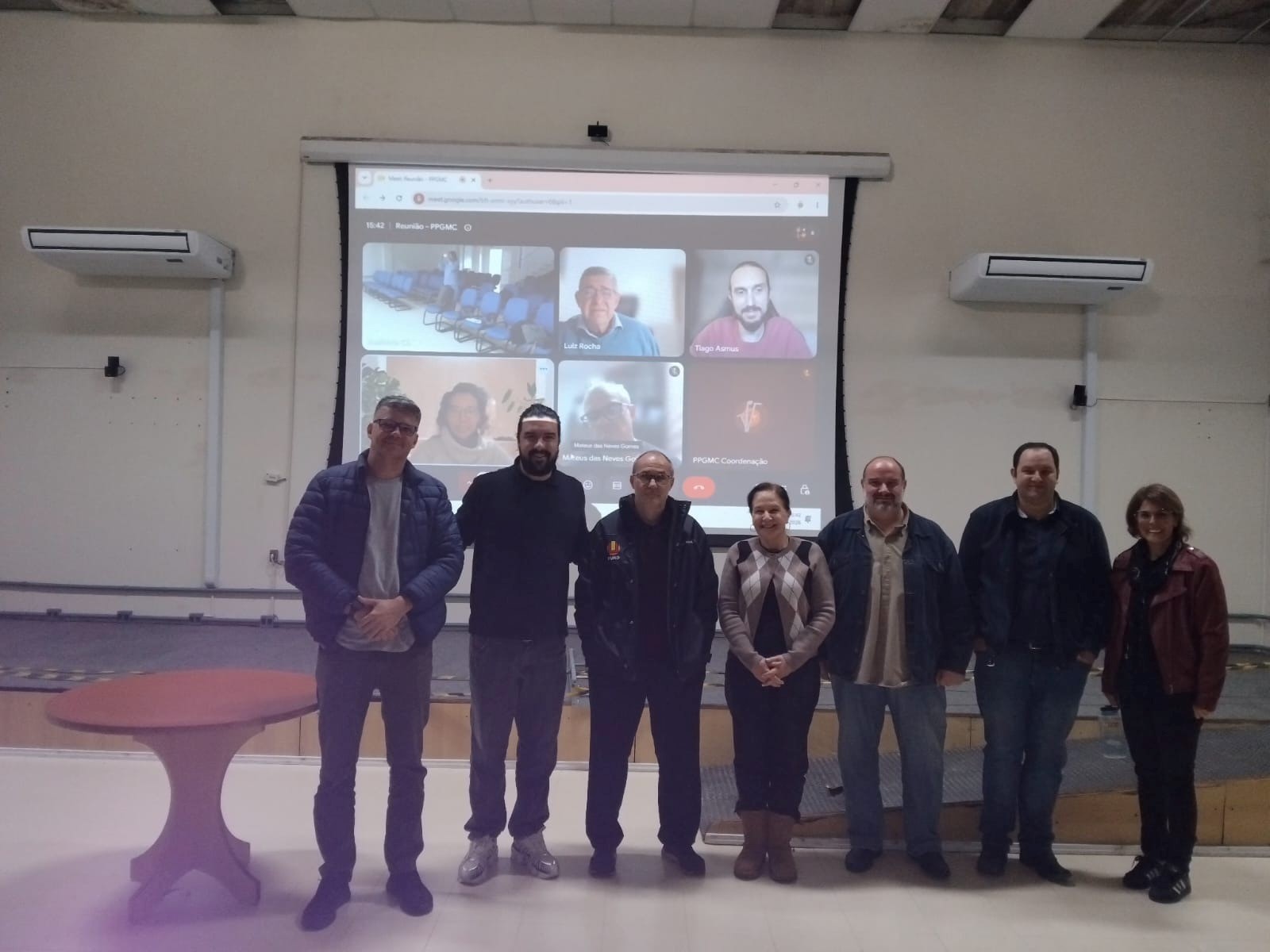 Reunião da nova Gestão do PPGMC 2026